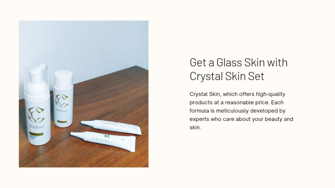 Crystal Skin Glass Skin Set