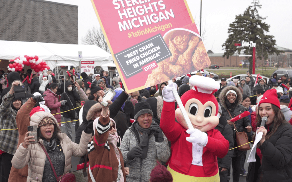 Jollibee USA Opens First Store in the State of Michigan, USA The